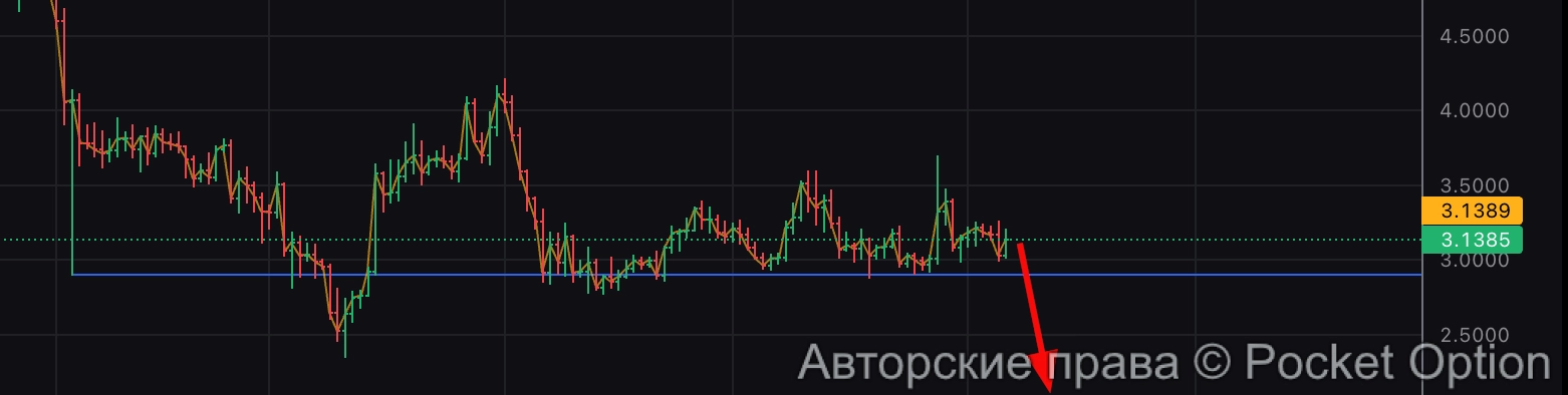 тон вниз