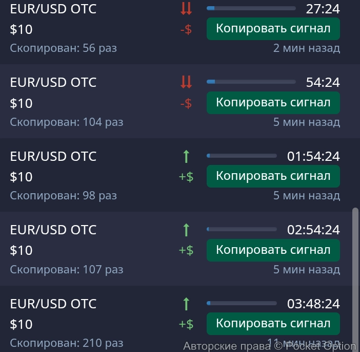сигналы